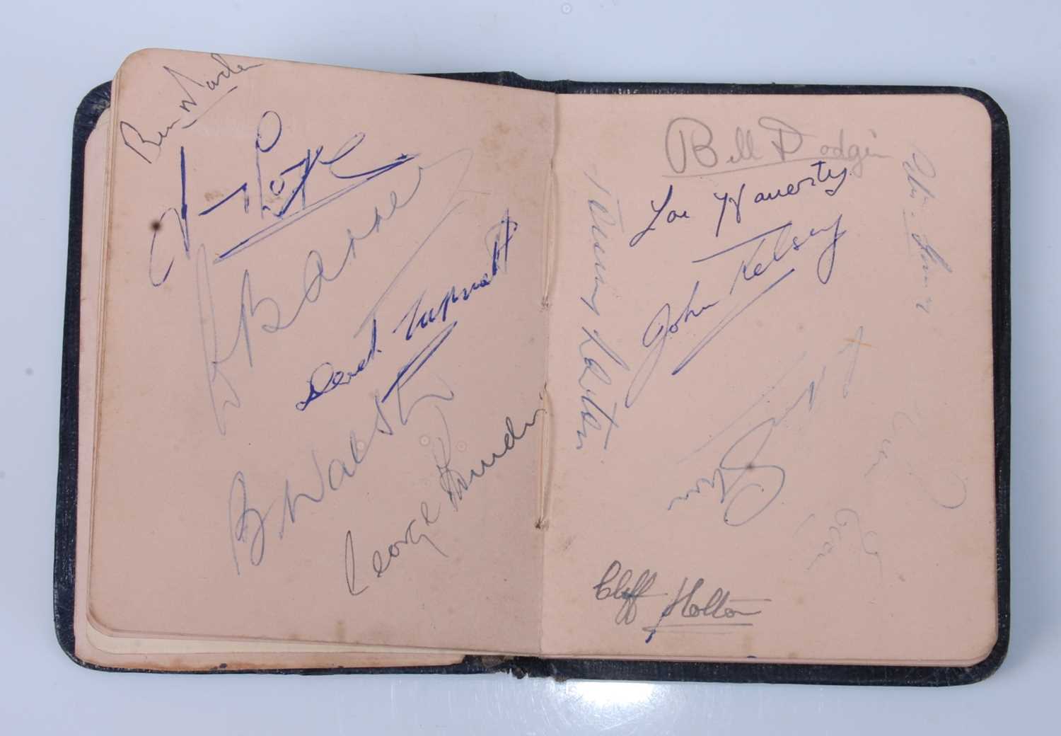 A mid-20th century autograph album