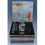 A collection of various LP's to include Genesis - Foxtrot (UK 1st pressing), Mitsui O.S.K. Lines - A