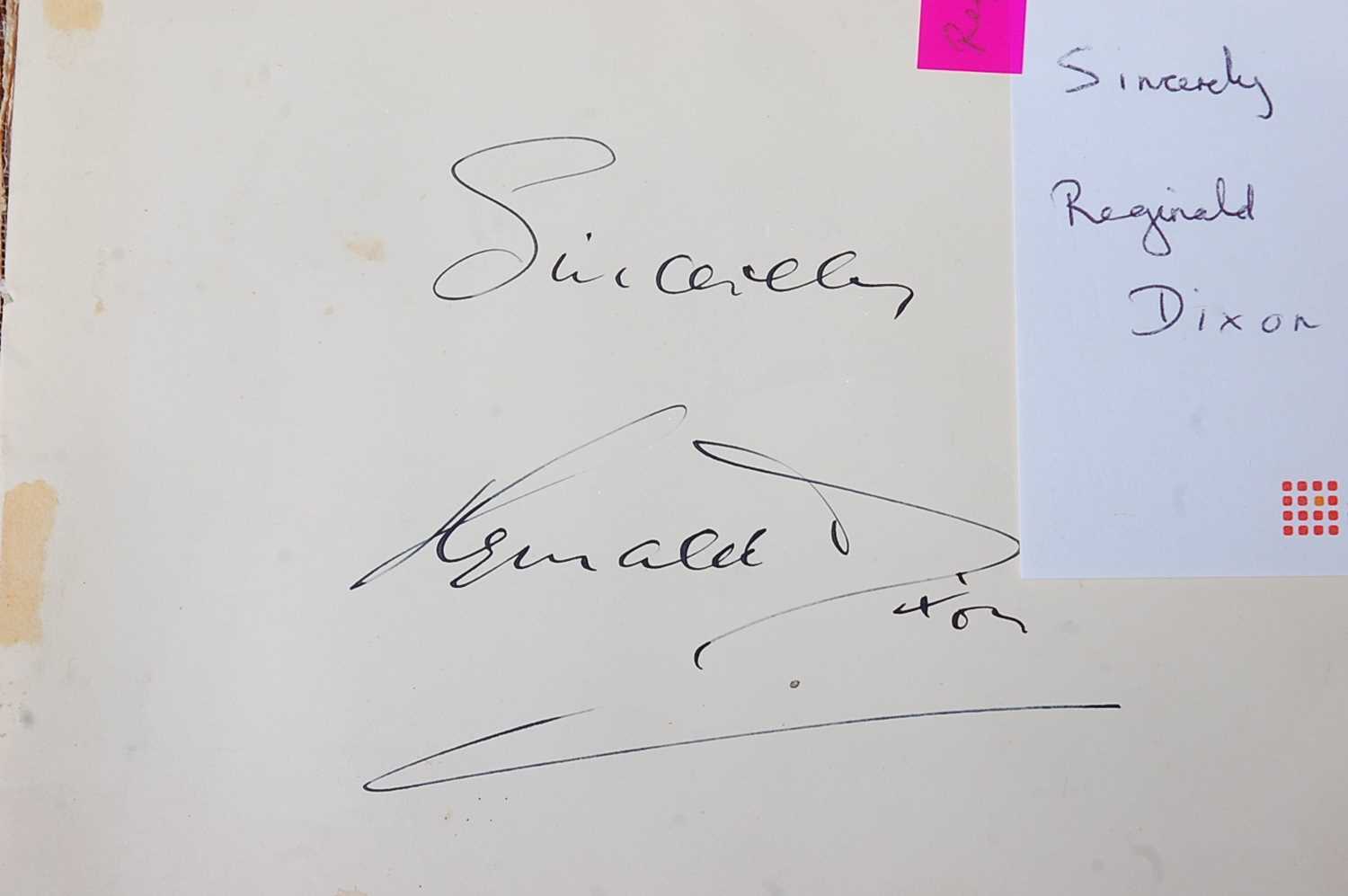 An early 20th century autograph album - Image 3 of 7