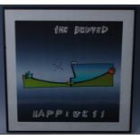 The Beloved - Happiness, a promotional lithograph print for the 1990 album by Bob Linney, limited