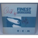 R.E.M. / The Golden Palominos, a collection of 12" vinyl to include Finest Workshop x3 (12" media
