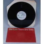 The La's, There She Goes, 12" white label single, A1 There She Goes 2. Comer In, Come Out, Golas