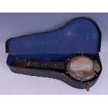 A Down South British made banjo mandolin in fitted case.
