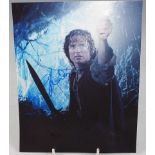 A signed colour photograph of Elijah Wood as Frodo Baggins in the Lord Of The Rings film The