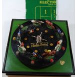 A Jaques Electrolette carousel, with baize
