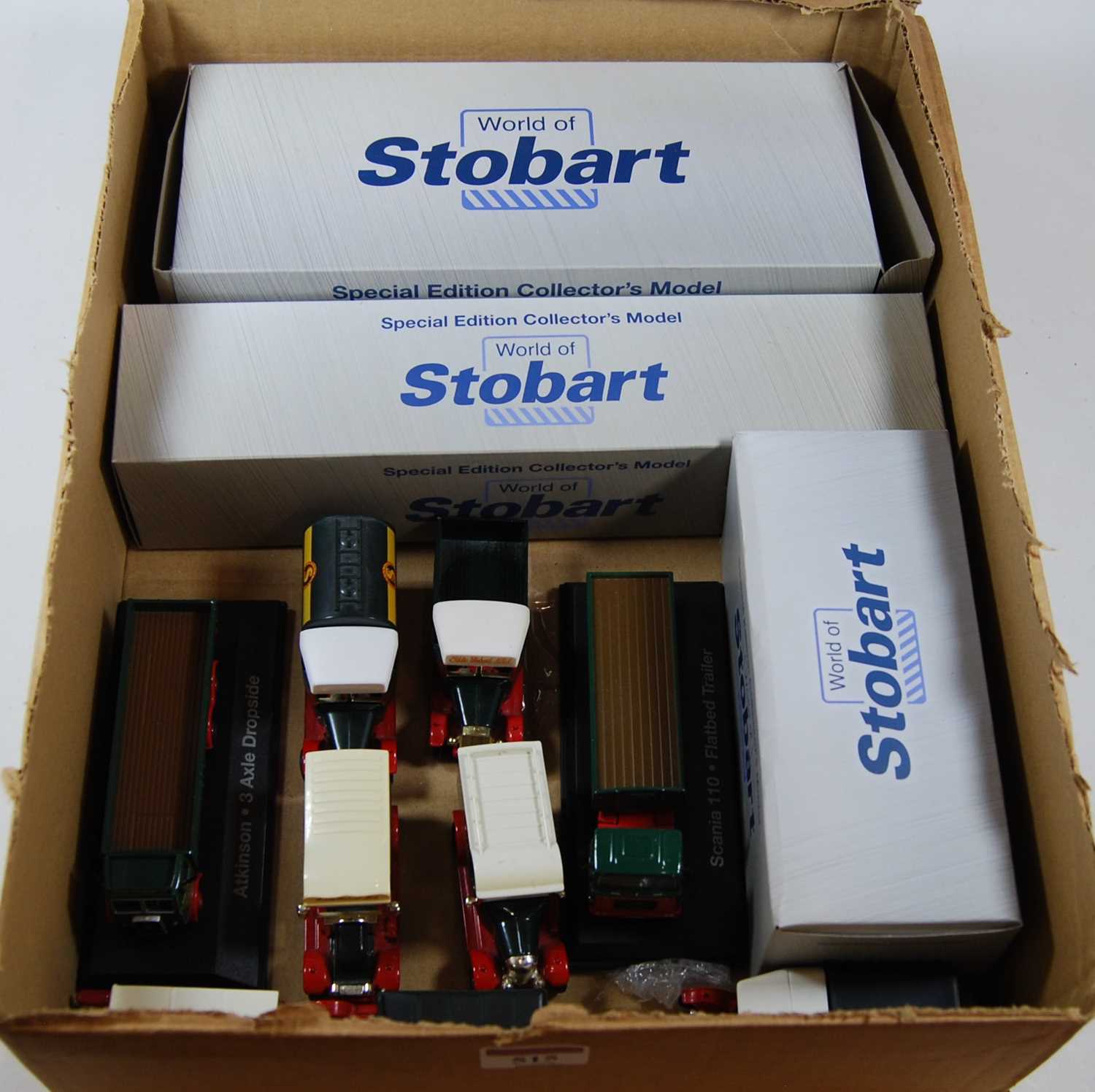 A small quantity of modern issue diecast, celebrating The World of Eddie Stobart