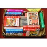 A box of assorted hardback antiques reference books, mainly being Miller's Guides