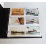 A collection of postcards, Edwardian and later, being of maritime and cruise line interest