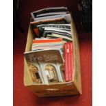 A box of miscellaneous auction catalogues and magazines, to include Christie's The Forbes Collection
