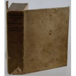 Magnum Speculum Exemplorum, 1701, in full vellum binding, with Latin text