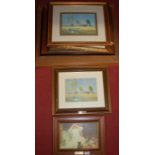 Assorted reproduction prints, to include after Monet, Constable, Daniel Sherrin etc