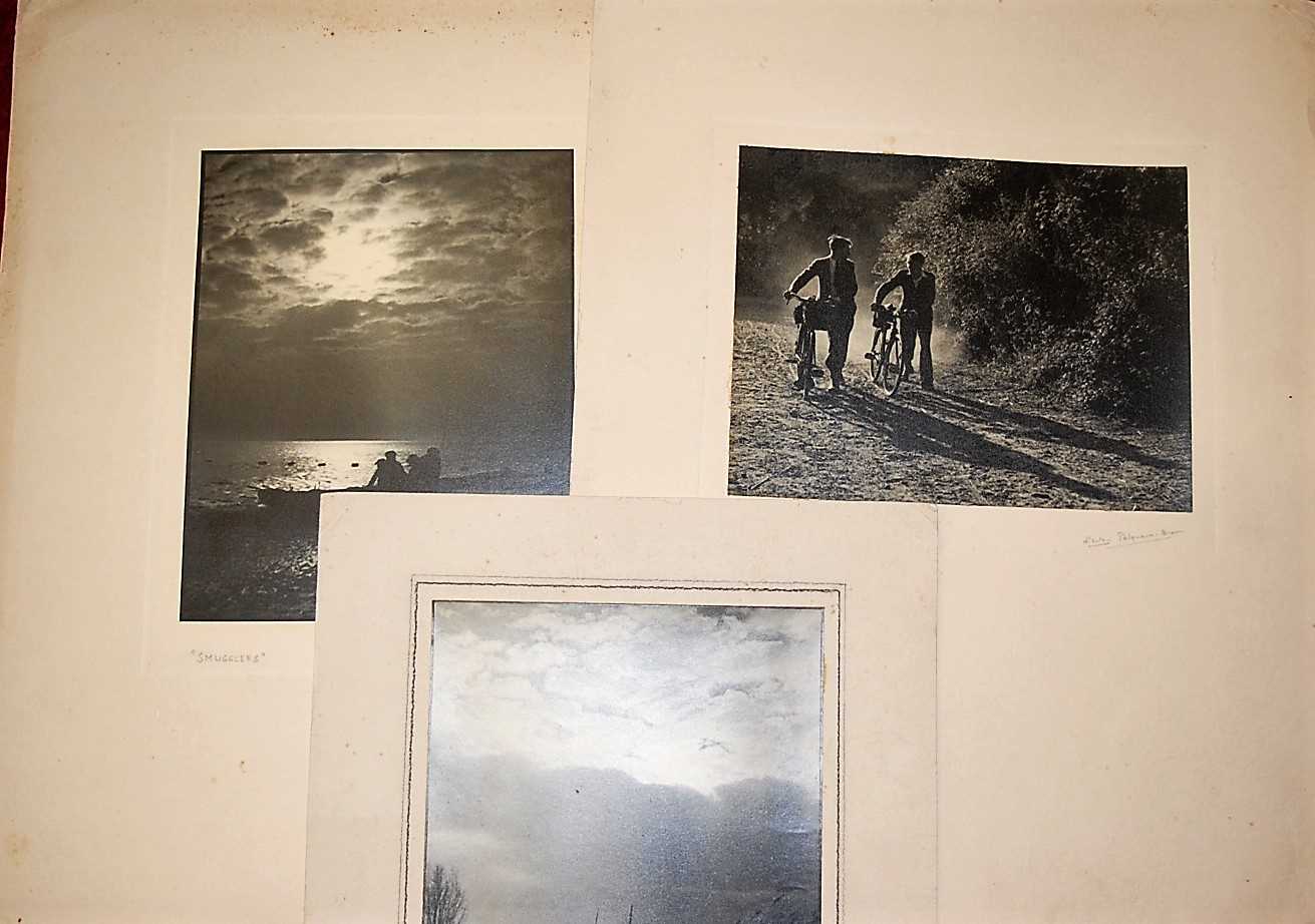 Alastair Palgrave-Brown - Six various mounted monochrome photographic prints, to include Morning,