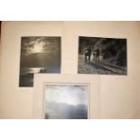 Alastair Palgrave-Brown - Six various mounted monochrome photographic prints, to include Morning,