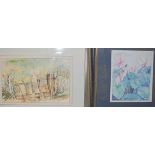 Assorted pictures and prints, to include Hamilton still life oil, boating watercolour etc