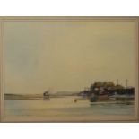 Godfrey Sayers (c20th) - Broadland scene, watercolour, signed lower left, 36 x 48cm