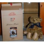 A boxed Steiff 'as-new' Jubilaums-Teddybar bear, blond, 44cm, serial number 670985, with white tag