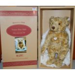 A boxed Steiff 'as-new'Teddyboy 1905 replica bear, serial number 404320, with white tag in ear