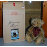A boxed Steiff 'as-new' Fabrtausend-Teddybar bear, blond, h.43cm, with white tag in ear, serial
