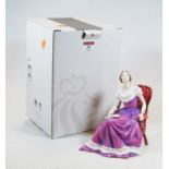 A Royal Doulton porcelain figure The Young Queen Victoria, limited edition 510/2500, height 17cm,