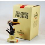 A Royal Doulton seaside Toucan for Guinness, limited edition No. 1300/2000, height 15.5cm (boxed)