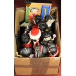 A box of mixed Betty Boop figurines