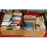 Three boxes of miscellaneous mainly military books, to include Cavaliers and Roundheads by