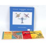 Three various hardback and softback model collecting books to include My Toy Planes by Patrick