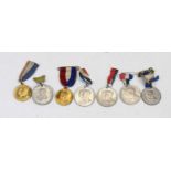 A collection of commemorative and Jubilee medals, to include King George V & Queen Mary 1935