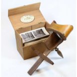 A late 19th century Stereoscopic viewer, the "Perfecscope" warranted Underwood & Underwood, New