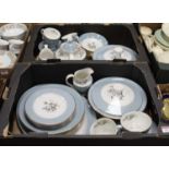 A Royal Doulton Rose Elegans dinner service to include tureens, dinner plates etcCondition report: