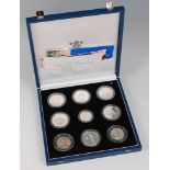 The Royal Mint, 1945-1995 International Coin Collection Commemorating the 50th Anniversary of the