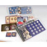 Great Britain and Europe, a collection of miscellaneous coins to include 1994 Brilliant Uncirculated