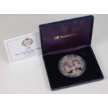 Great Britain, Westminster 2006 Gibraltar 5oz silver proof £10 coin, boxed with certificate. (1)