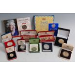 United Kingdom, a collection of various proof coins to include 1966 Bailiwick of Jersey four and two