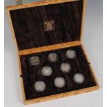 The Royal Mint, 1983 The World Fisheries Collection, eight silver proof commemorative coins,