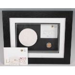 The Royal Mint, 2010 City Series London £1 Limited edition gold proof presentation set to include