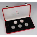 The Save The Children, 1989 70th Anniversary Coin Collection, Twenty three (of twenty five) silver