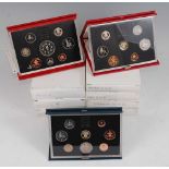 Great Britain, a collection of ten Royal Mint United Kingdom proof sets to include 1984, 1987, 1989,