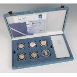 The Royal Mint, The Masterpiece Millennium Collection Coin Set, twenty four silver proof coins