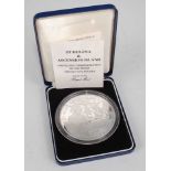 The Royal Mint, 1986 St Helena & Ascension Island Napoleon Commemorative silver proof £25 coin,