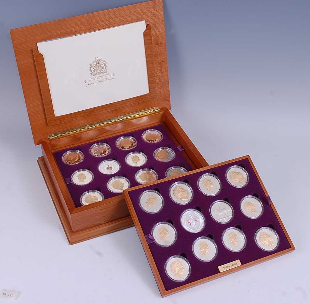 Great Britain and Commonwealth, Queen Elizabeth Golden Jubilee Collection, a set of twenty four