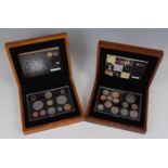 Great Britain, The Royal Mint 2008 UK Executive Proof Set, eleven coins, five pounds to penny, boxed