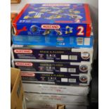 Meccano box sets to include Space X-Plorer x3, Big Ben Model set x3, Multi Models 15 x1, and Meccano