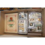 Assorted cigarette cards, to include Player's, Churchman's, Park Drive, in albums and loose