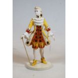 A Coalport porcelain figure Sun, limited edition No. 1493/2500, modelled by Jack Bling, the