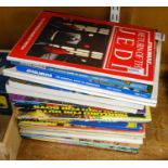 A collection of assorted childrens annuals to include Star Wars Return of the Jedi, Warlord For Boys