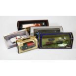 A collection of boxed modern issue diecast toy vehicles to include Dinky 1955 Mercedes Benz gull