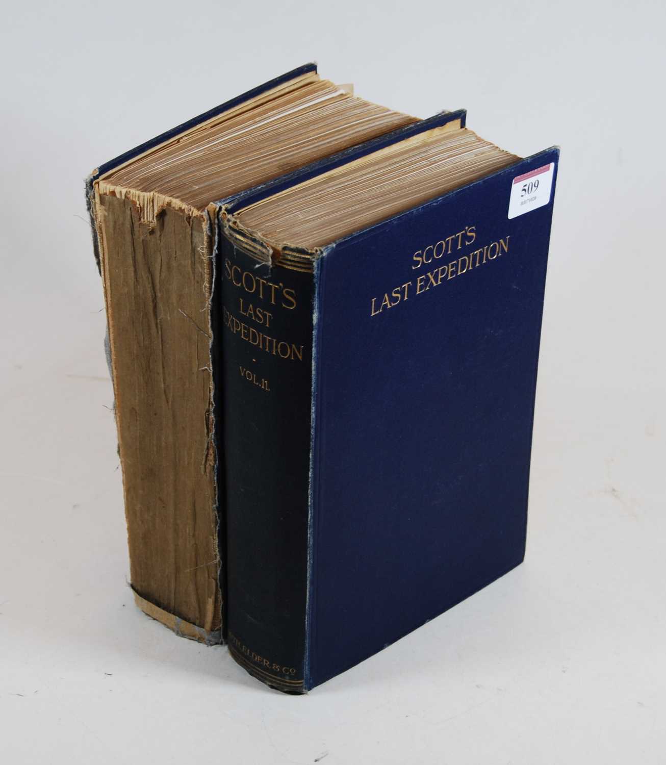 Scots Last Expedition 1913 3rd edition, two vols, volume 1 in need of re-backing (2)
