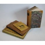 Bardwell, Temples: ancient and modern, 1837, 1st edition, bound in half tan leather, together with