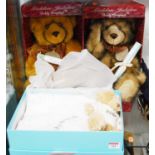 A boxed 'My First Years' teddy bear 'Rosy' and two golden jubilee boxed teddy bears (3)